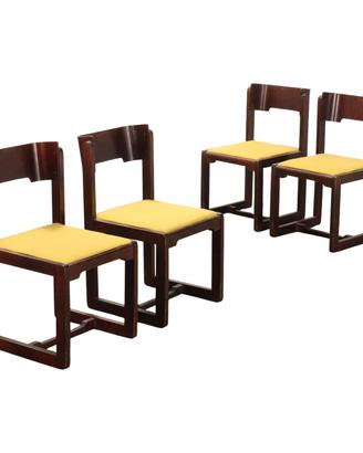 Quattro Sedie Vintage Anni '60 '70