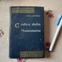 Libro “Codice della Manomorta” del 1909