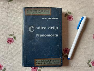Libro “Codice della Manomorta” del 1909