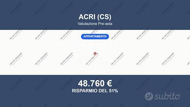 Immobile in asta di 243 m² a Acri