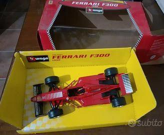 Modellino Ferrari F 300 Burago scala 1:24