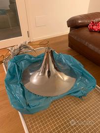 Lampadario design scandinavo anni 70