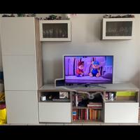 Parete attrezzata Ikea Linea Besta