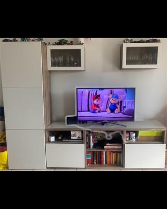 Parete attrezzata Ikea Linea Besta