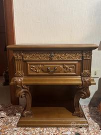 Coppia comodini in legno