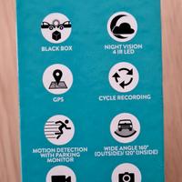 Accessori auto - Doppia videocamera da auto.