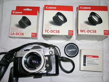 Canon fx con accessori