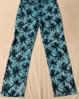 Jeans Versace fantasia blu