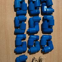 Accessori irrigazione: prese a staffa + raccordi s