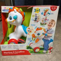 Cavallo a dondolo parlante