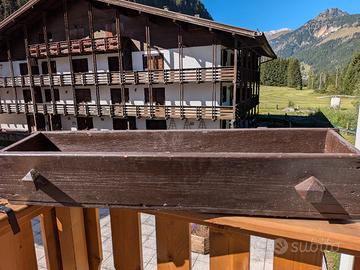 Fioriere in legno