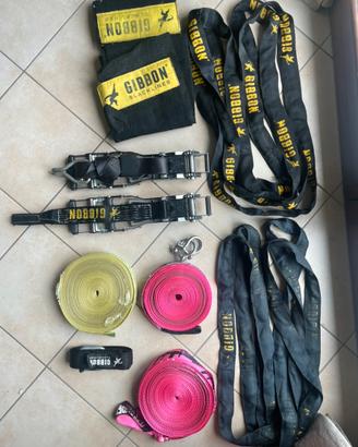 Set slackline professionale trickline