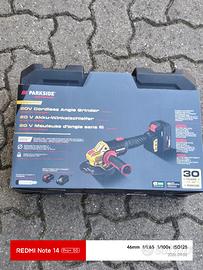 SMERIGLIATRICE ANGOLARE PARKSIDE PERFORMANCE NUOVA