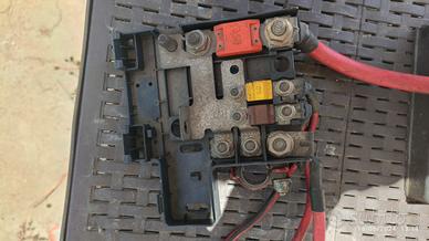 porta fusibili fiat stilo attacco batteria 