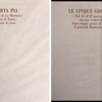 5 tavole storiche tematiche cm. 30X40