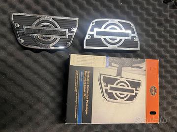 Inserti pedane passeggero e borsa Harley Davidson