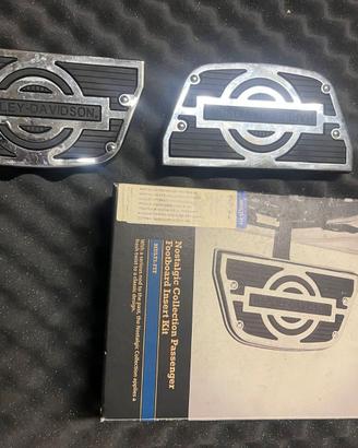 Inserti pedane passeggero e borsa Harley Davidson