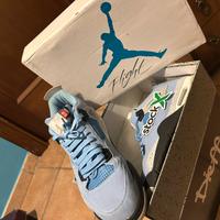 Jordan 4 azzurre n 46