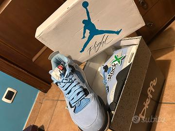Jordan 4 azzurre n 46