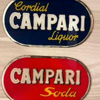 Insegne vetrofanie Campari