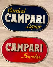 Insegne vetrofanie Campari