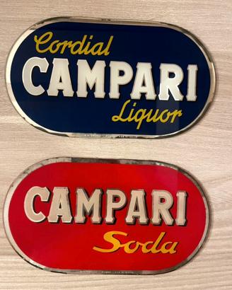 Insegne vetrofanie Campari