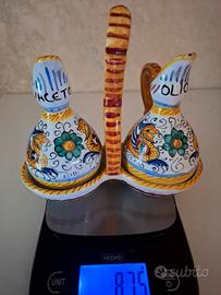 oliera e acetiera originali "Depretis"