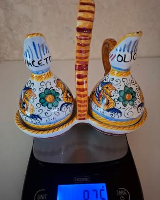 oliera e acetiera originali "Depretis"