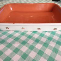 teglia rettangolare vintage terracotta