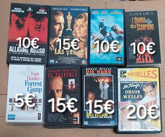 Vhs Cofanetti e Box Ex-noleggio 