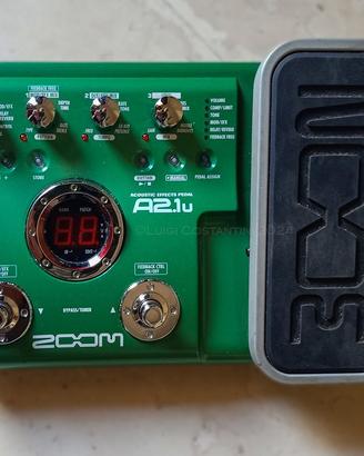 ZOOM 2.1u MULTIEFFETTO PER CHITARRA ACUSTICA