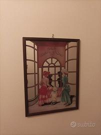 Specchio Pubblicitario Vintage Antica Gelateria 