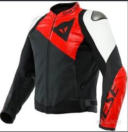 giubbino pelle dainese tg 52