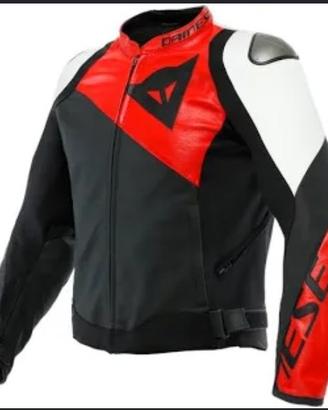 giubbino pelle dainese tg 52