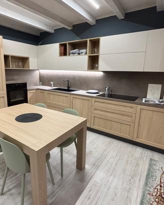 Cucina Color Canapa e Rovere