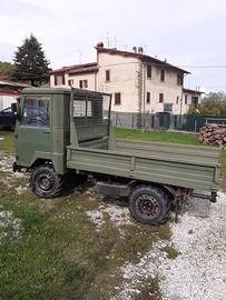 Trattore agricolo con cassone ribaltabile del '84