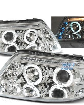 FARI PER VOLKSWAGEN VW PASSAT 3BG 00-05 ANGEL EYES