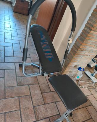 panca per addominali 