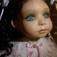 ED. LIM - Bambola d'Artista in Porcellana Biscuit