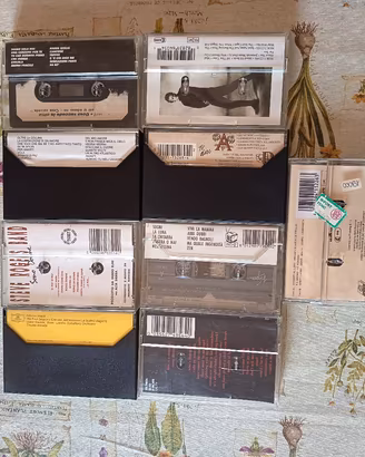 Musicassette vintage vario genere anni 80-90 