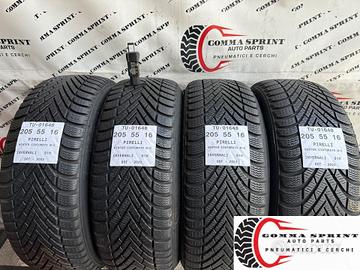 4 PNEUMATICI 205/55 R16 PIRELLI INVERNALI