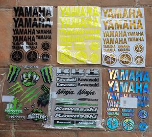 Adesivi YAMAHA - KAWASAKI- MONSTER