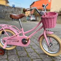 Bicicletta rosa bambina fino 6 anni