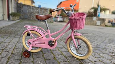 Bicicletta rosa bambina fino 6 anni