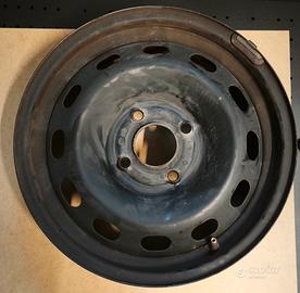 Set cerchi ferro 6Jx15H2 4 fori 