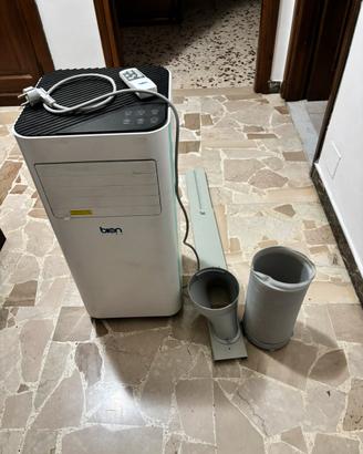 Condizionatore portatile con telecomando