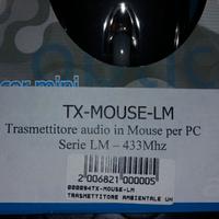 Mouse con microtrasmettitore