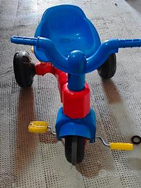 Triciclo per bambini classico (Rosso/Blu/Giallo)

