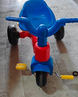 Triciclo per bambini classico (Rosso/Blu/Giallo)

