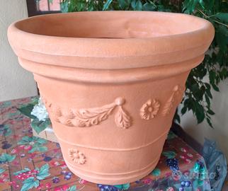 Vaso Doppiobordo in Resina nuovo